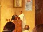 Evangeliza fuerte felicita al Padre: Salvador Jimenez por sus 3 años de Servicio en Casablanca.