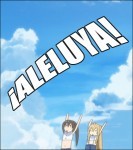 La palabra «Aleluya», término usado en nuestra sagrada eucaristía y por predicadores.