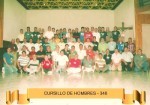Hoy se recibe en las instaciones del movimiento de cursillo de cristiandad, a los 51 egresados del cursillo 346 de varones.