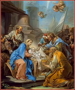 Comentario al evangelio de Lucas 2, 16-21 Los sencillos glorifican  el nacimiento de Jesús. 1 de enero del 2012. Audio mp3