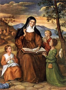 Santa Angela de Merici, 27 de enero