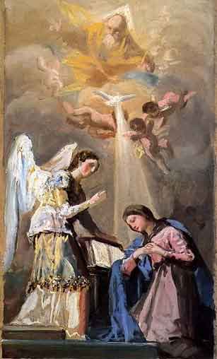 Evangelio San Lucas 1,26-38. Lunes 26 de Marzo de 2012.