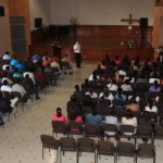 Da inicio retiro kerigmátivo para matrimonio. Parroquia de San Pío X