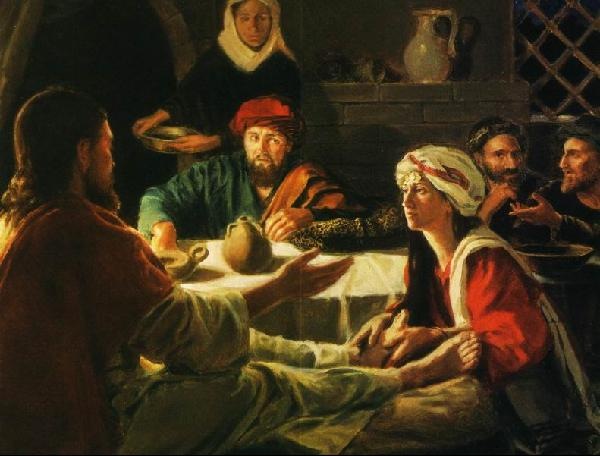 Evangelio San Lucas 7,36-50. Jueves 20 de Septiembre de 2012.