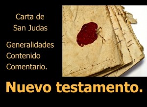 Carta de San Judas: Generalidades, cntenido y comentario. Audio mp3