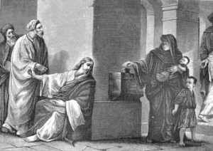 Comentario al evangelio  según San Marcos 12, 38-44. XXXII Domingo tiempo ordinario. Las intenciones de tus ofrendas. Audio mp3