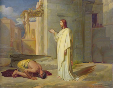 Evangelio San Lucas 5,12-16. Viernes 11 de Enero de 2013.