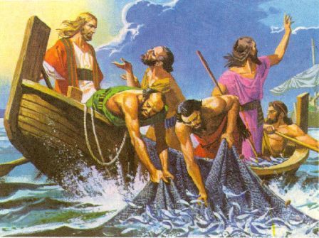 Evangelio según San Lucas 5,1-11. Domingo 10 de Febrero de 2013.