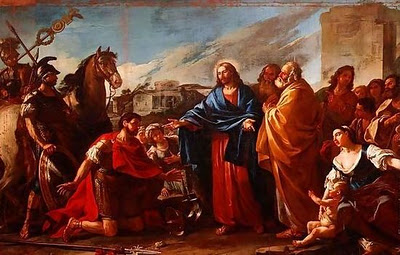 Evangelio San Mateo 8,5-11. Lunes 2 de Diciembre de 2013.
