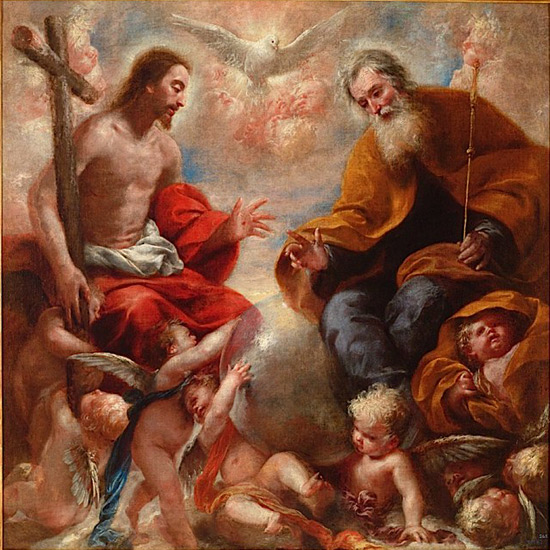 Este Año que comienza  pidamos protección y encomendemos  todas nuestras  necesidades a la Santísima Trinidad.