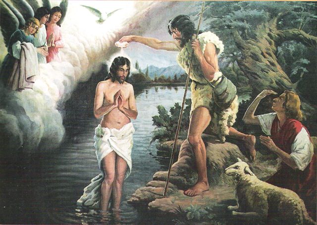 Evangelio San Mateo 3,13-17. Domingo 12 de Enero de 2014. BAUTISMO DEL SEÑOR.