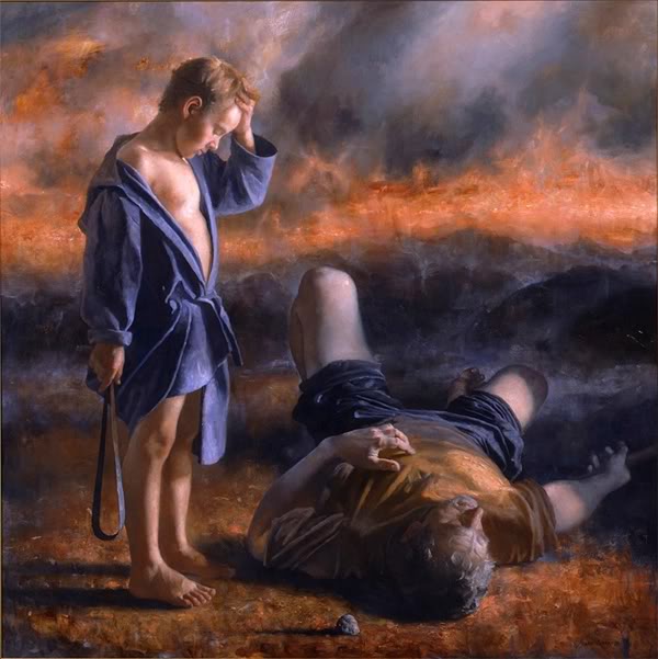 Del 1er libro de Samuel 17,32-33.37.40-51. Miércoles 22 de Enero de 2014.