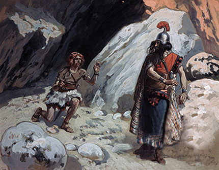 Del 1er libro de Samuel 24,3-21. Viernes 24 de Enero de 2014.