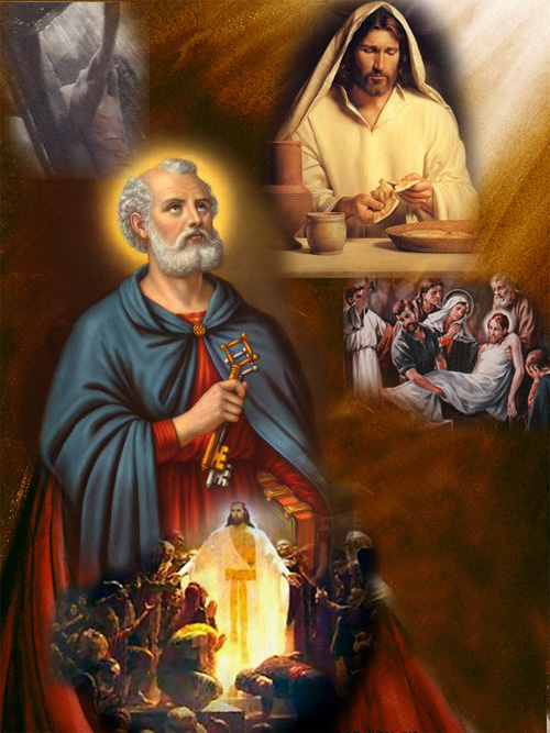 De la 1a carta del Apóstol San Pedro 5,1-4. Sábado 22 de Febrero de 2014.