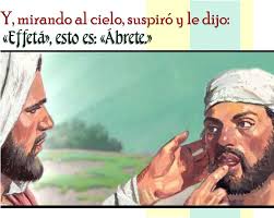 Evangelio San Marcos 7,31-37. Viernes 14 de Febrero de 2014.