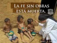 De la carta del Apóstol Santiago 2,14-24.26. Viernes 21 de Febrero de 2014.