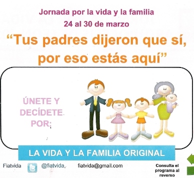 Hoy inicia Jornada por la vida y la familia. Arquidiócesis de León.