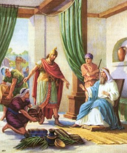 Del 2o libro de los Reyes 5,1-15. Lunes 24 de Marzo de 2014.