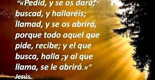 Evangelio San Mateo 7,7-12. Jueves 13 de Marzo de 2014.