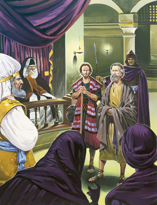 Del libro de los Hechos de los Apóstoles  4,13-21. Sábado 26 de Abril de 2014. SÁBADO DE PASCUA.