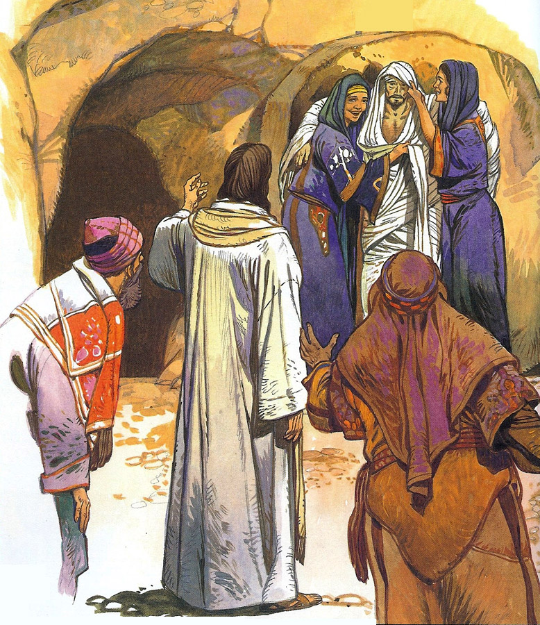 Evangelio San Juan 11,1-45. Domingo 6 de Abril de 2014.