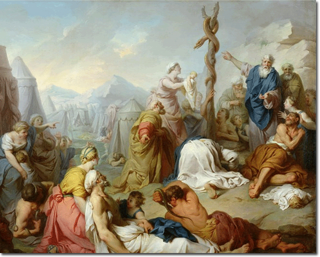 Del libro de los Números 21,4.9. Martes 8 de Abril de 2014.