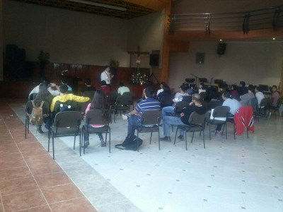 Los retiros pre-matrimoniales  en la parroquia de San pío X.