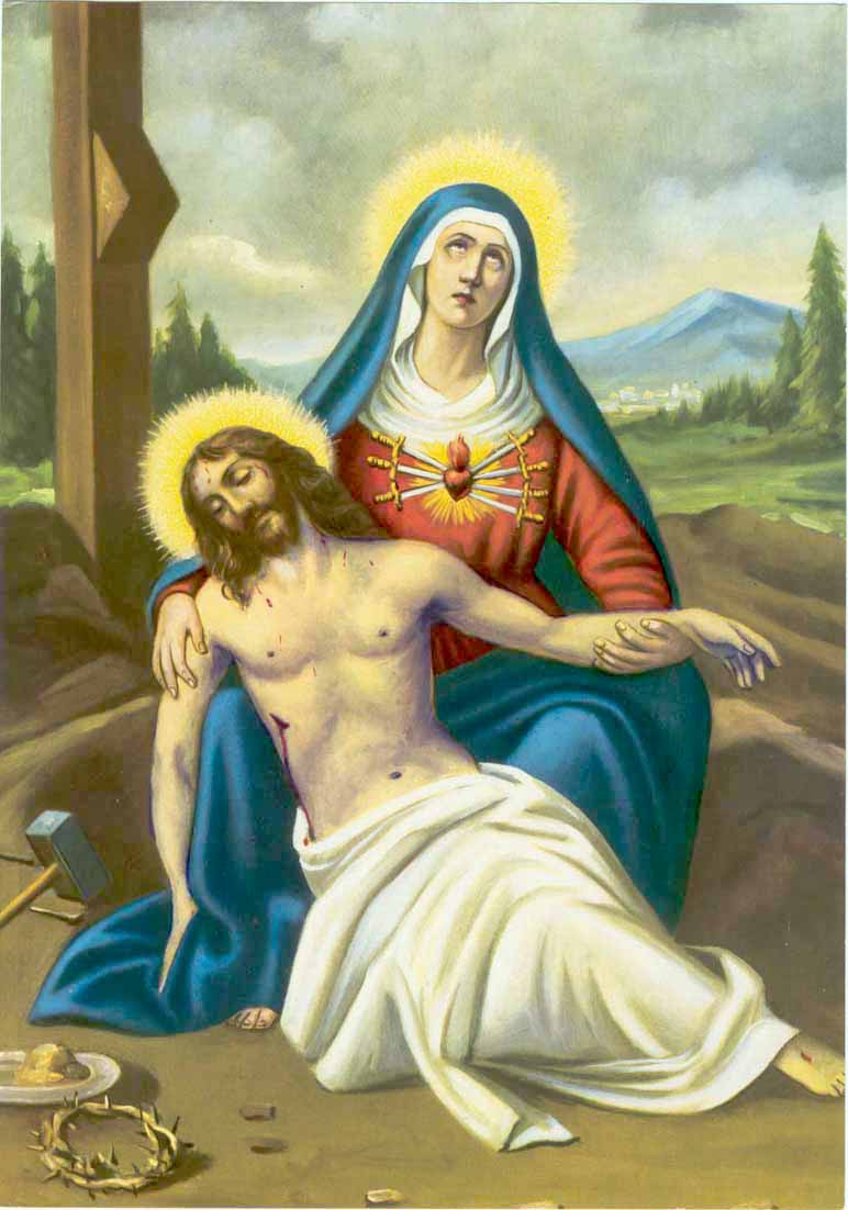 Los Dolores de María Meditación para el sábado. Cuarto Dolor