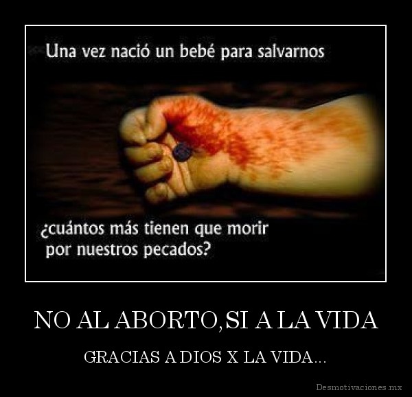 La civilización de la Muerte Pero ¿Cuál es el pecado que rechaza a los hijos?