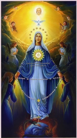 Consagración al Inmaculado Corazón de María de los 33 Día 19. Soy la Reina del Santísimo Rosario.