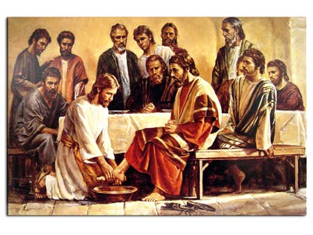 Evangelio San Juan 13,1-15. Jueves 2 de Abril de 2015. JUEVES SANTO: MISA VESPERTINA DE LA CENA DEL SEÑOR.