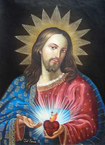 Oración al Sagrado Corazón de Jesús.