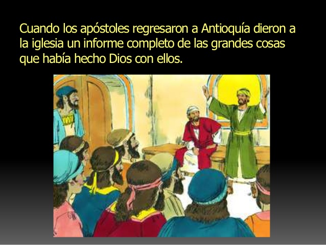 Del libro de los Hechos de los Apóstoles 11,21-26:13,1-3. Jueves 11 de Junio de 2015.