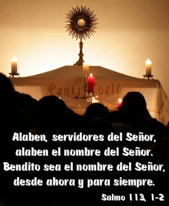 Salmo 112 (113), 1-7. Sábado 12 de Septiembre de 2015. FERIA DEL SANTÍSIMO NOMBRE DE MARÍA VIRGEN.