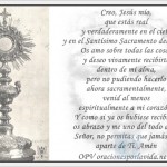 La Comunión Espiritual