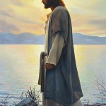 Christ Walking On Shoreline 001