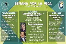 ¡La Arquidiócesis de León: Dimensión de vida de la pastoral familiar, invita a celebrar la Semana por la Vida!