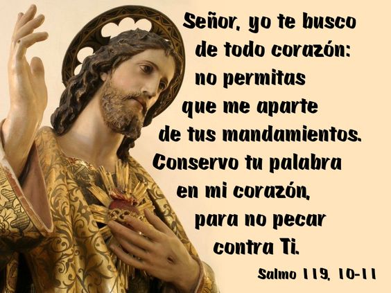 Salmo 118 (119), 29.43.79-80.95.102. Lunes 1 de Agosto de 2016.