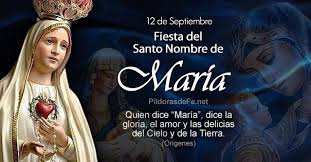 De la 1a carta del Apóstol San Pablo a los Corintios 11,17-26. Lunes 12 de Septiembre de 2016. “EL SANTÍSIMO NOMBRE DE MARÍA”.