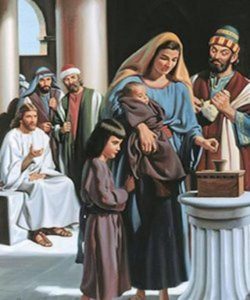 Evangelio San Lucas 21,1-4. Lunes 21 de Noviembre de 2016. La Presentación de la Santísima Virgen María.