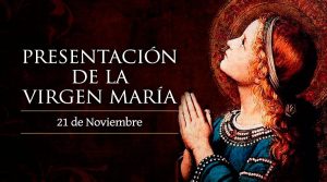 Salmo 23 (24), 1-6. Lunes 21 de Noviembre de 2016.- La Presentación de la Santísima Virgen María.