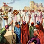 Celebrating the Laying of the Temple's Foundation - Ezra 3:10-12