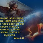 Evangelio San Mateo 5,43-48. Sábado 11 de Marzo de 2017. Misa de Santa María de Guadalupe.