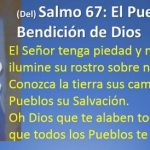 Salmo 66 (67), 1-8. Miércoles 10 de Mayo de 2017. Día de las Madres.