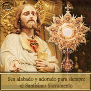 Un minuto con Jesús Sacramentado