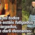 Evangelio San Mateo 11,28-30. Jueves 20 de Julio de 2017. Misa votiva Del Santísimo Nombre de Jesús.