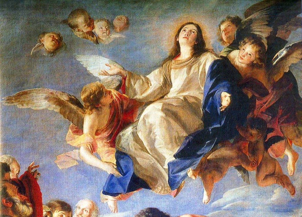 Catecismo y vida católica: «La asunción de la bienaventurada virgen María». 1