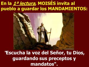 Del libro del Deuteronomio 6,4-13. Sábado 12 de Agosto de 2017. Santa María Madre de la Iglesia.