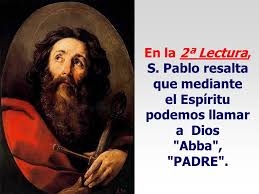 De la carta del Apóstol San Pablo a los Romanos 8,12-17. Lunes 30 de Octubre de 2017.