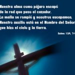 Salmo 123 (124),1-8. Miércoles 25 de Octubre de 2017.